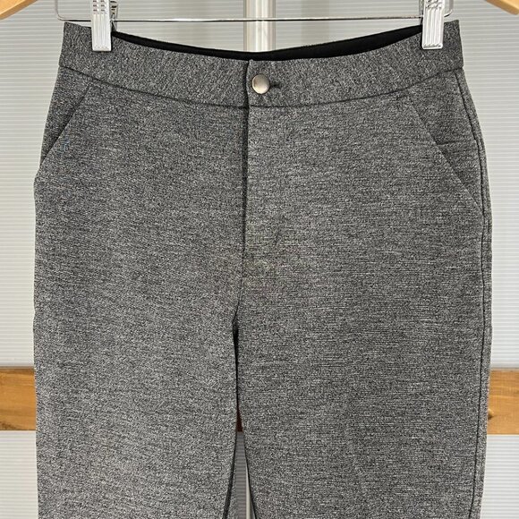 Lululemon City Trek Trouser in‎ Heathered Black Trouser Sweat Pant Sz 4 - Picture 3 of 15